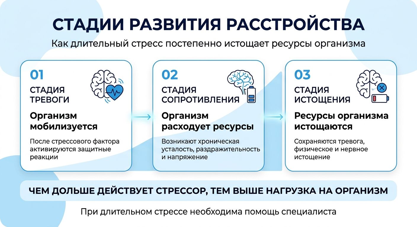 Лечение стресса в Звенигороде инфографика